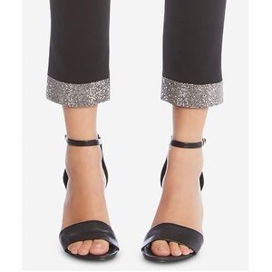 🛍 Karen Kane Rhinestone Hem skinny Pants